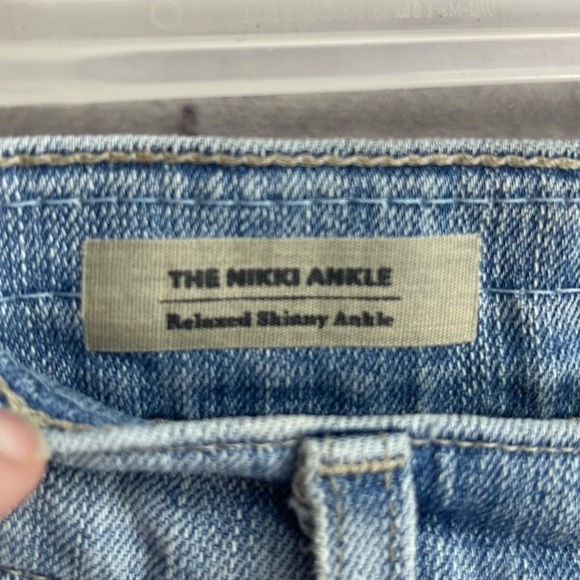 Adriano Goldschmied denim jeans the Nikki ankle relaxed skinny ankle size 32R - Picture 3 of 8